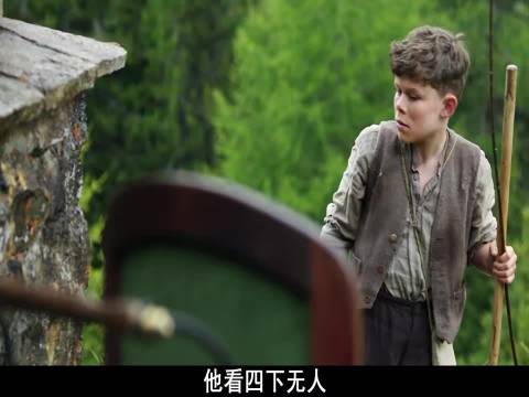 轮椅女孩克拉拉阿尔卑斯山奇迹站立，与海蒂共学行走