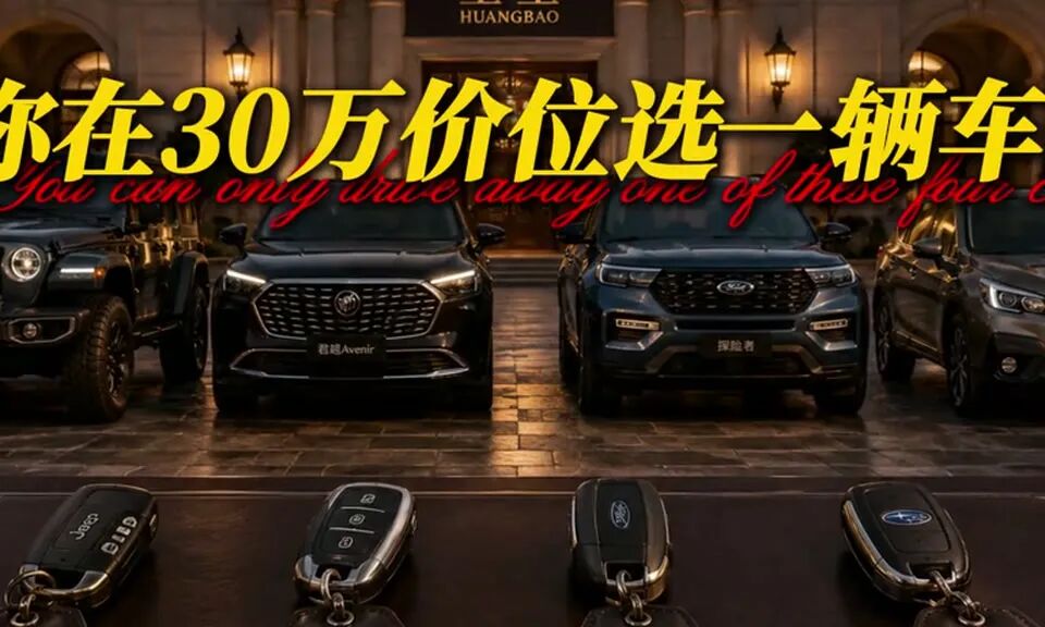 30万预算选君越Avenir、探险者、傲虎还是冒险家?先问清通勤和家用谁更重要_选车指南社