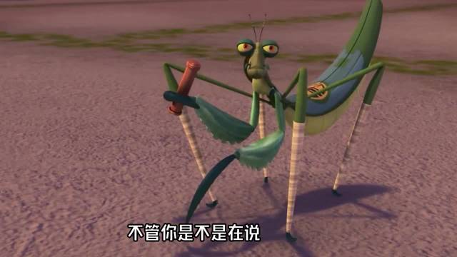 功夫熊猫快螳螂不以大小论英雄！阿宝解说
