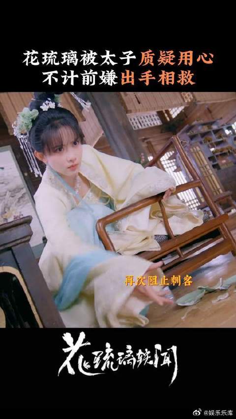 什么都逃不过琉璃的眼睛，为保护太子，琉璃悄悄露出了武功