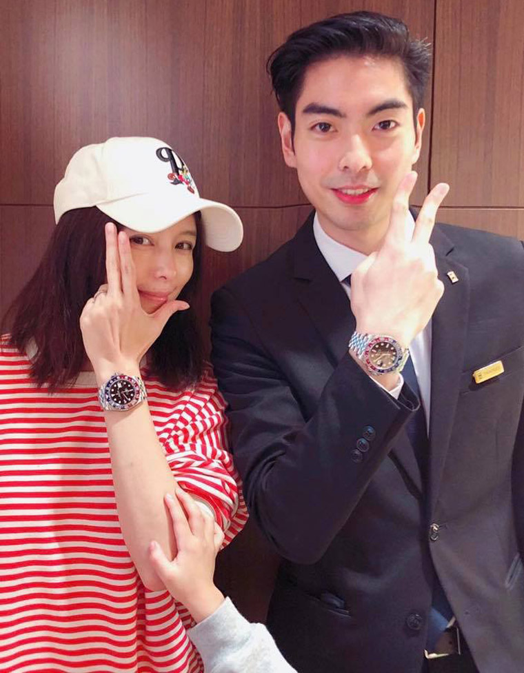 冻龄女神徐若瑄终于入手人生第一只劳 - 世界腕表 World Wrist Watch