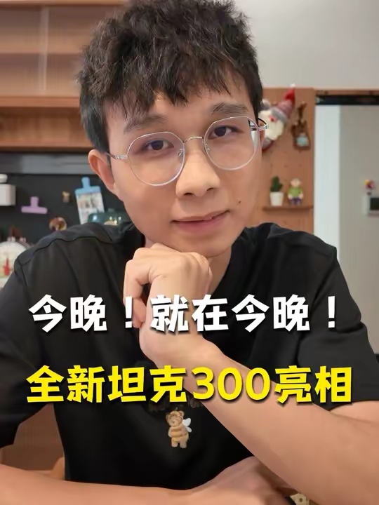全新坦克300正式亮相！ 就在今晚，坦克300官图首爆！