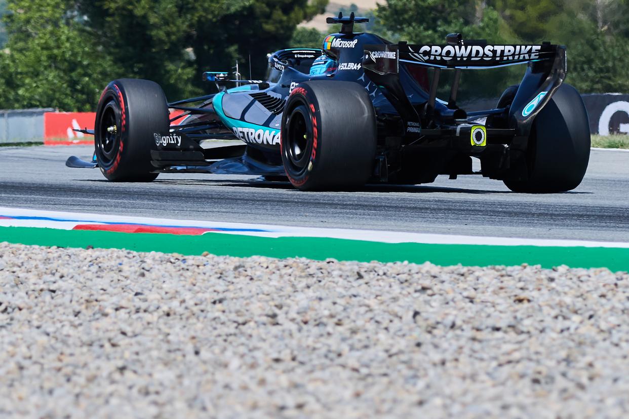 F1巴塞罗那大奖赛排位赛|拉塞尔夺杆位