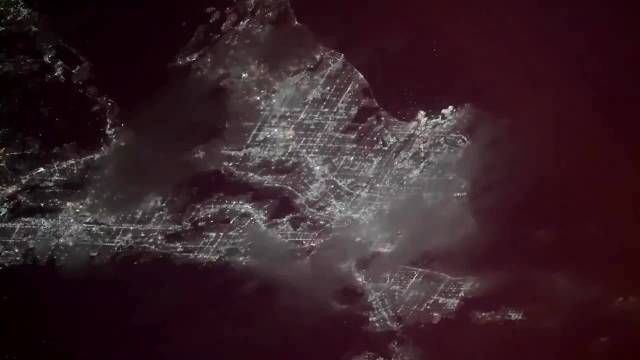 洛杉矶庆祝美国建国250周年的烟花从太空可见