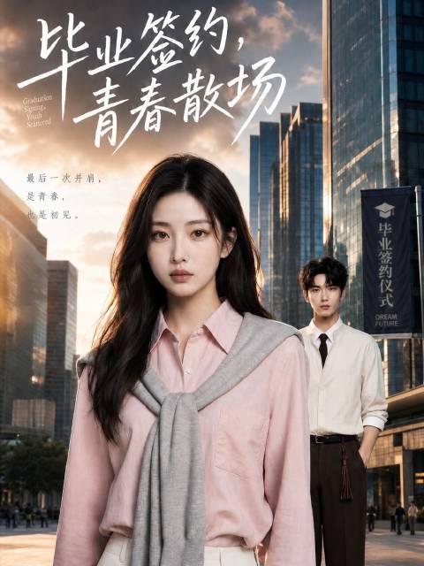 短剧·毕业签约，青春散场-第37集-应届生林溪和男友顾衍之通过智远科技校招，顾衍之手握千万 offer，却要挟公司连带签