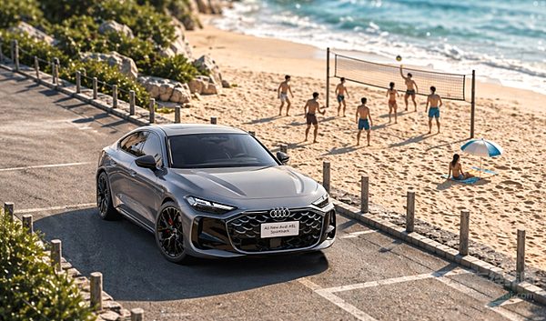 上汽奥迪2026款A5L Sportback正式上市 25.99万起搭华为智驾_汽车经纬网