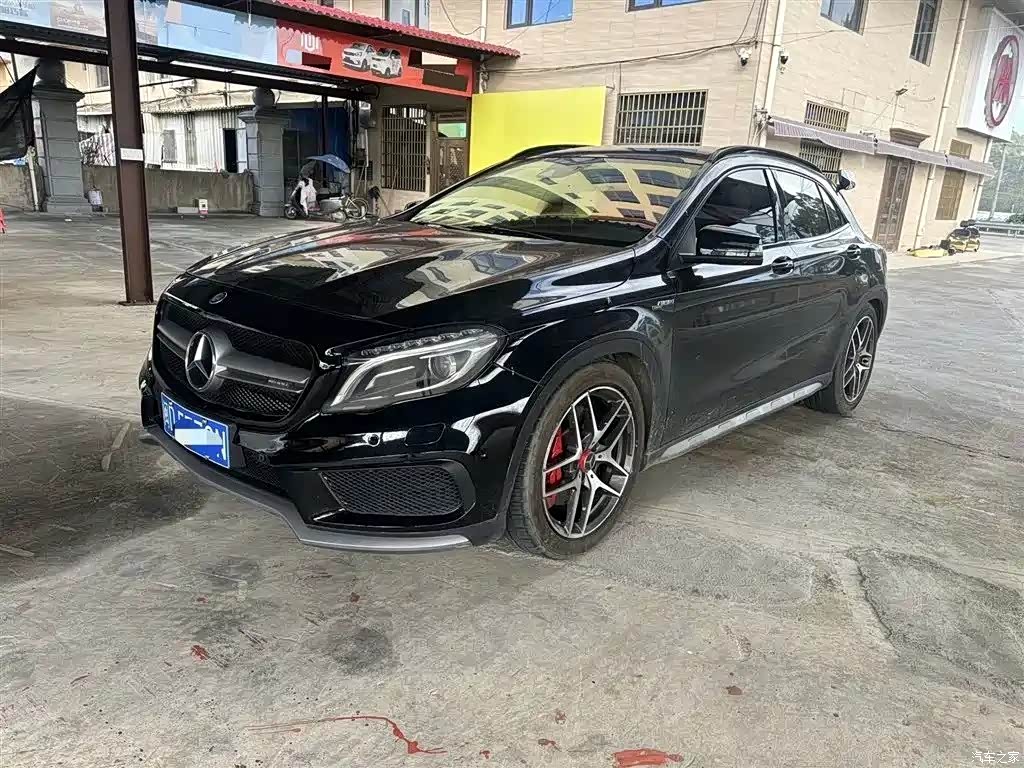 8.80万拿下奔驰GLA AMG,行驶10.2万公里,性能小钢炮SUV