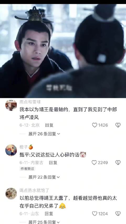 感我此言良久立 琅琊榜｜胡歌｜王凯