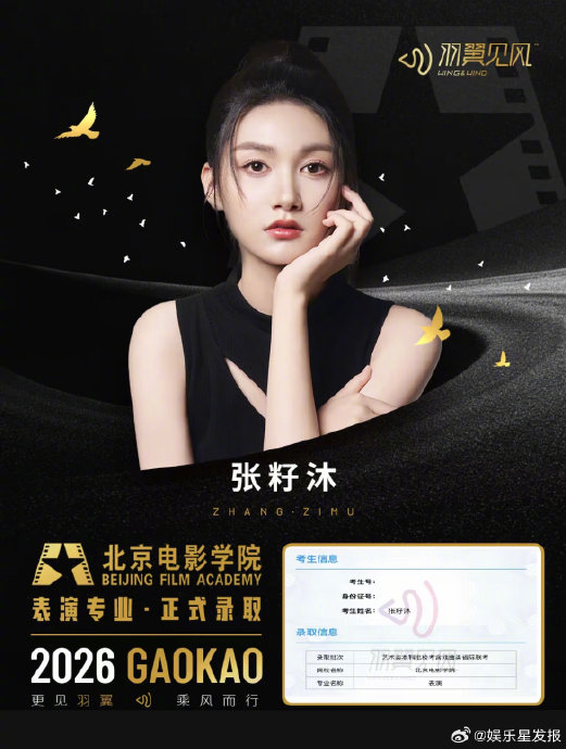 网友如何评价张籽沐的成长和艺考成绩？
