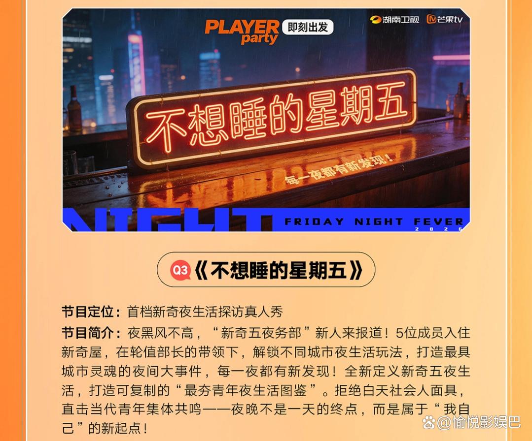 新综《不想睡的星期五》熬夜开录!浪姐3人合体,黄明昊周翊然加盟