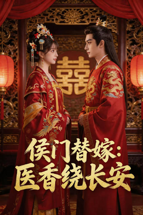 短剧·侯门替嫁：医香绕长安-第15集-继妹不愿嫁侯府病秧子冲喜，全家合谋把我绑上花轿。人人都笑我嫁了个短命鬼，只有我知道
