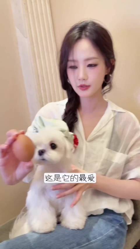 肉少也这么爱鸡蛋啊，儿砸随妈，鸡蛋少爷