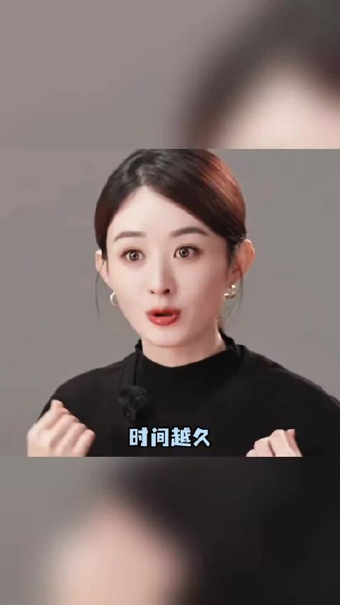 考古赵丽颖早年采访，才发现她的女本位思想早就甩内娱一大截
