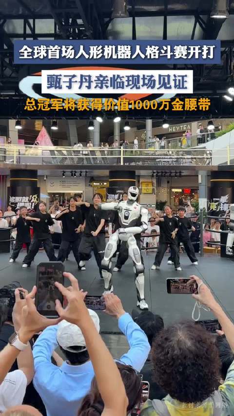给荔快评 | 起猛了！人形机器人从武斗进化到格斗