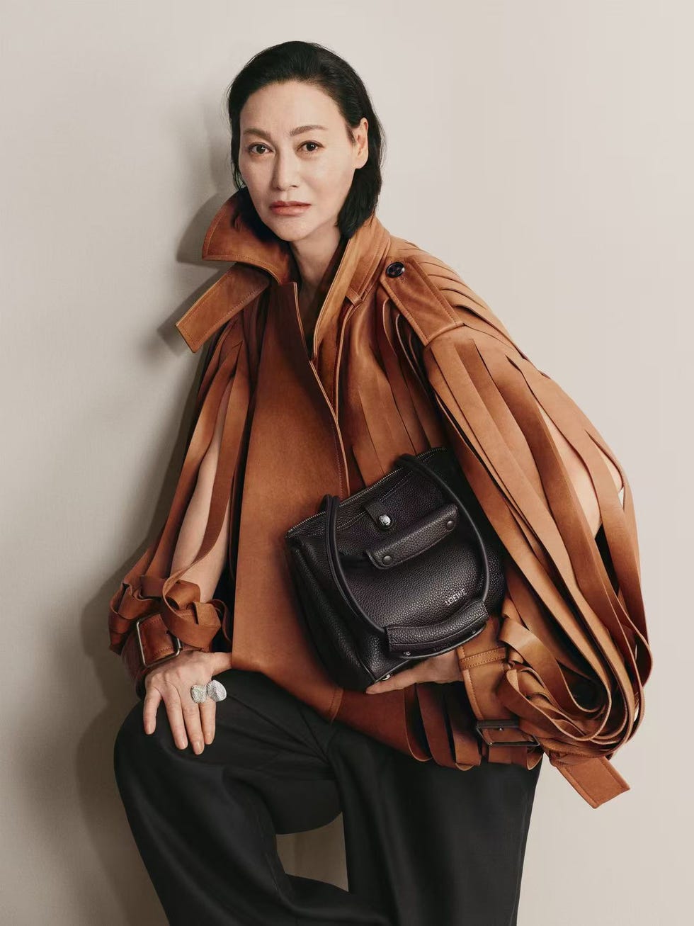 LOEWE罗意威 全新品牌代言人惠英红及品牌大使陈都灵