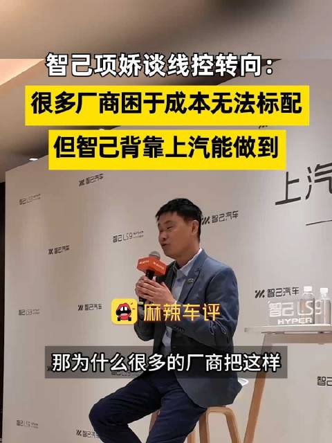 智己全系标配线控转向