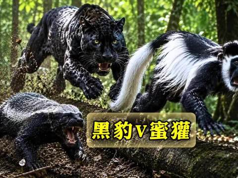 伏击失手又遇闯入者，黑豹的雨林领地战