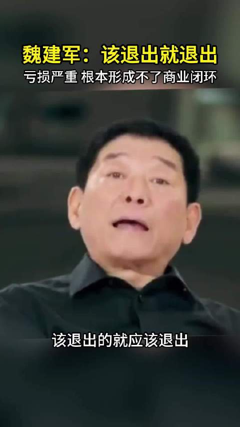 魏建军：纯电车都亏损特别严重，根本就形成不了一个商业闭环