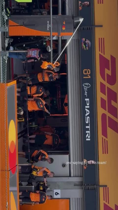 SPA FP3 奥斯卡和团队say hi ig: noraontrack