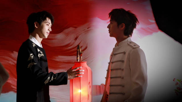 星河作宴，山海赴约， @许魏洲ZZ 大鱼海棠十周年重逢之夜拍了拍许魏洲