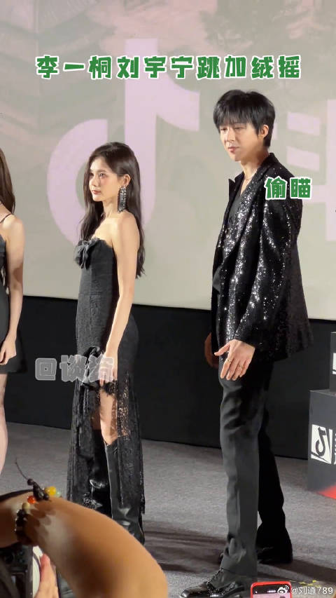 刘宇宁李一桐跳加绒摇，姐姐好美哥哥好忙