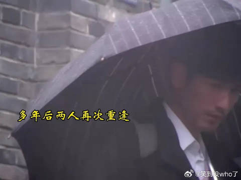 多年后两人再次重逢 ，一眼万年呐