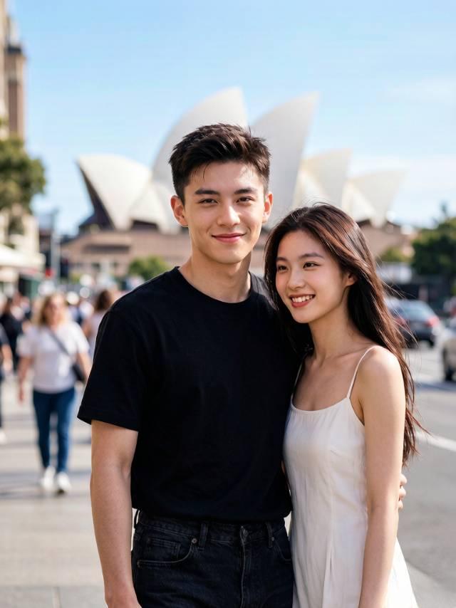 张柏芝大儿子恋爱了!18岁Lucas牵手华裔女生，颜值太配