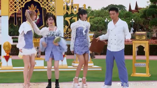 宋雨琦白鹿Minnie跳《Queencard》，没想到郑恺也会跳丨奔跑吧