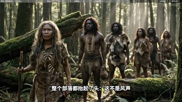 整个部落都提起了头