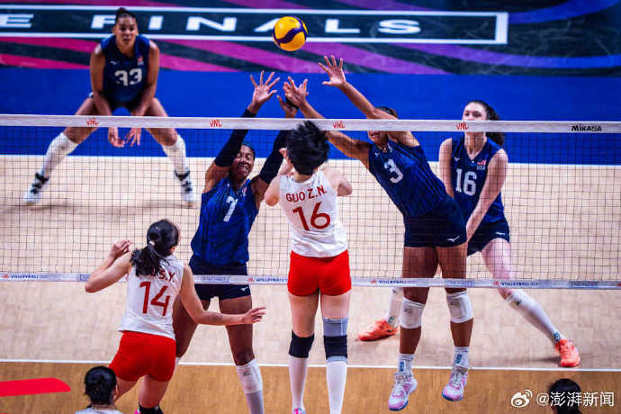 郎平精神延续！中国女排3-2逆转美国