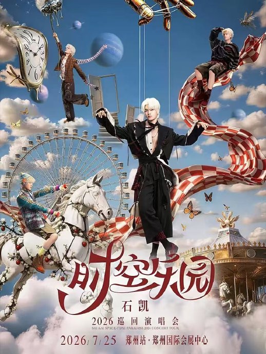 石凯郑州演唱会明晚开唱！继长沙站好评如潮，全新惊喜曝光