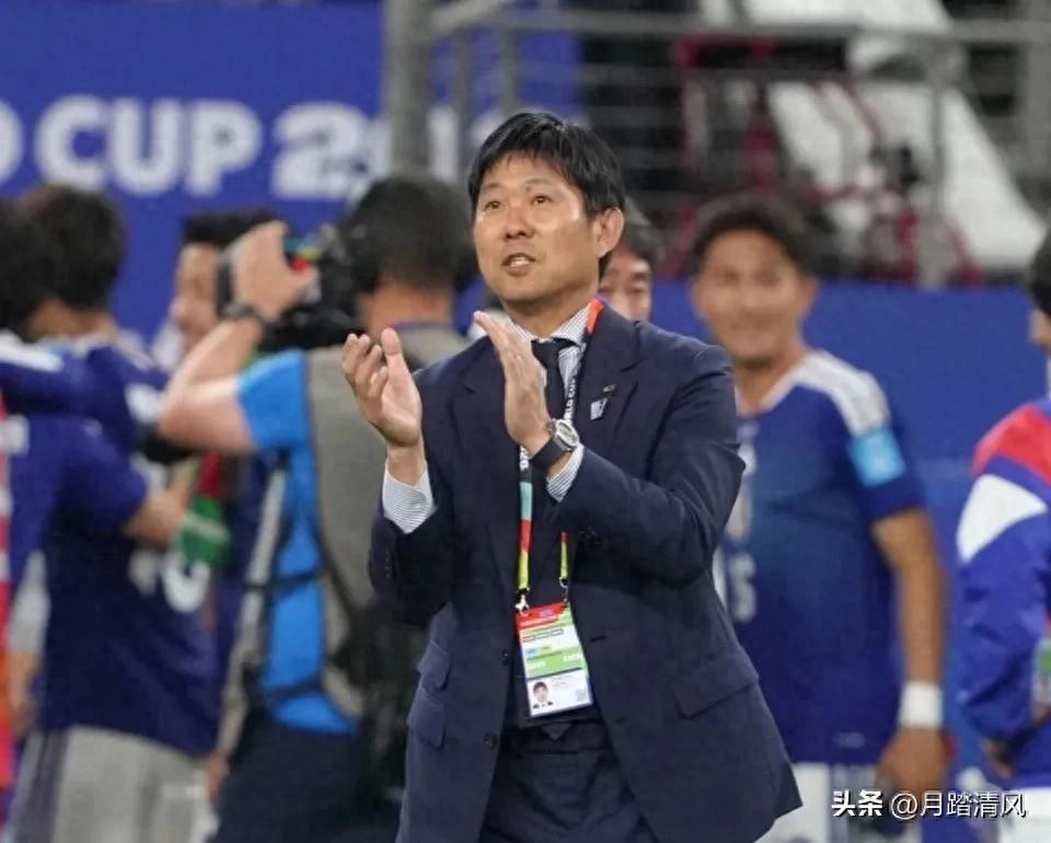 世界杯决赛现场，森保一说了一句让中国足球脸红的话_月踏清风