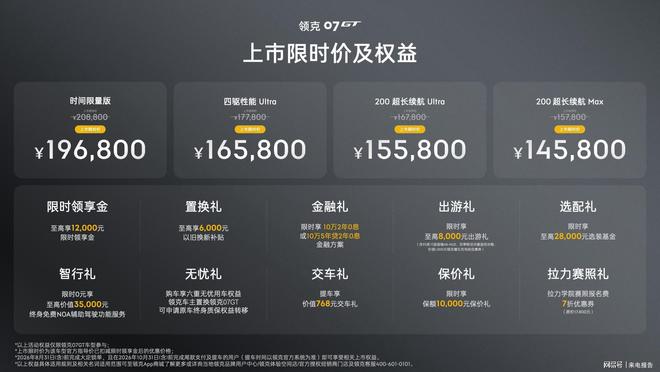 14.58万起！领克07GT上市，配MRC磁流变悬架与原厂1.6吨拖挂