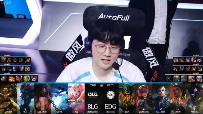 BLG让一追二击溃EDG!Knight阿卡丽斩获MVP BLG让一追二击溃EDG!Knight阿卡丽斩获MVP