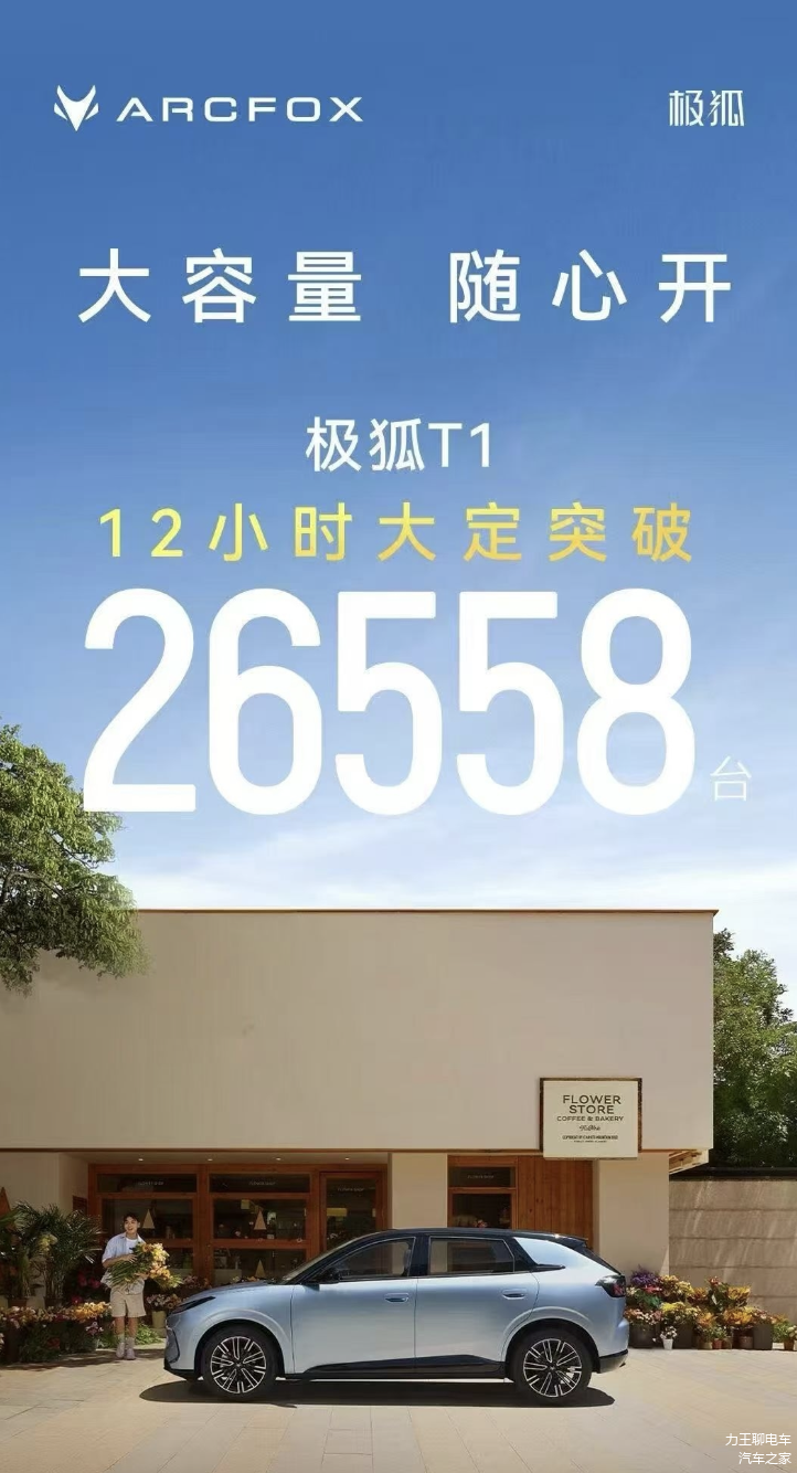 极狐T1正式上市6.28万起,九重惊喜权益等你拿