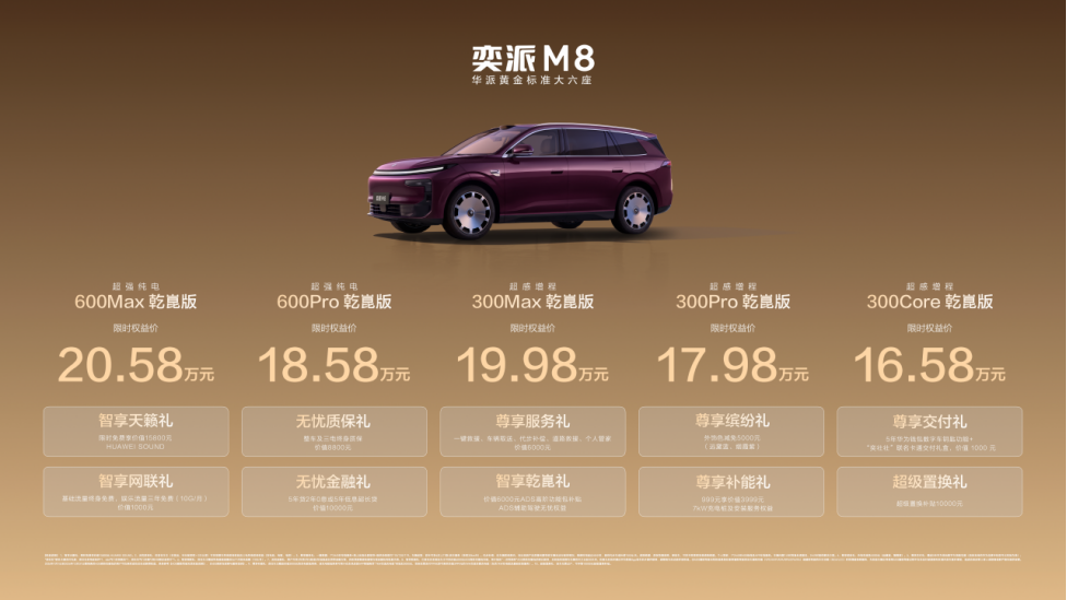 中汽中心12项权威认证! 东风奕派M8正式上市，限时16.58万起