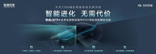 【奕派007+推送城市NOA-免费升级_汽车新闻】-易车_东风奕派菏泽聚创体验中心
