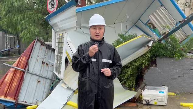 台风过境实况！来听一听前方同事小马哥从汕尾市红海湾发来的最新现场情况！