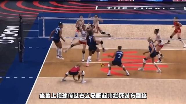 坐地防守起身拦网，化身中国长城，十年老兵诠释女排精神 ｜王媛媛