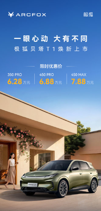 极狐贝塔t1报价