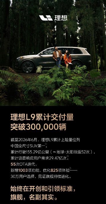 理想l9交付到多少号了