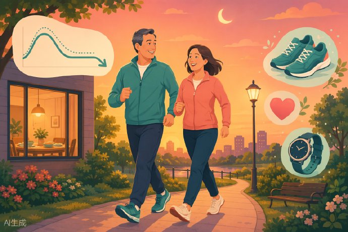 分段走路和一次性走30分钟效果一样吗？