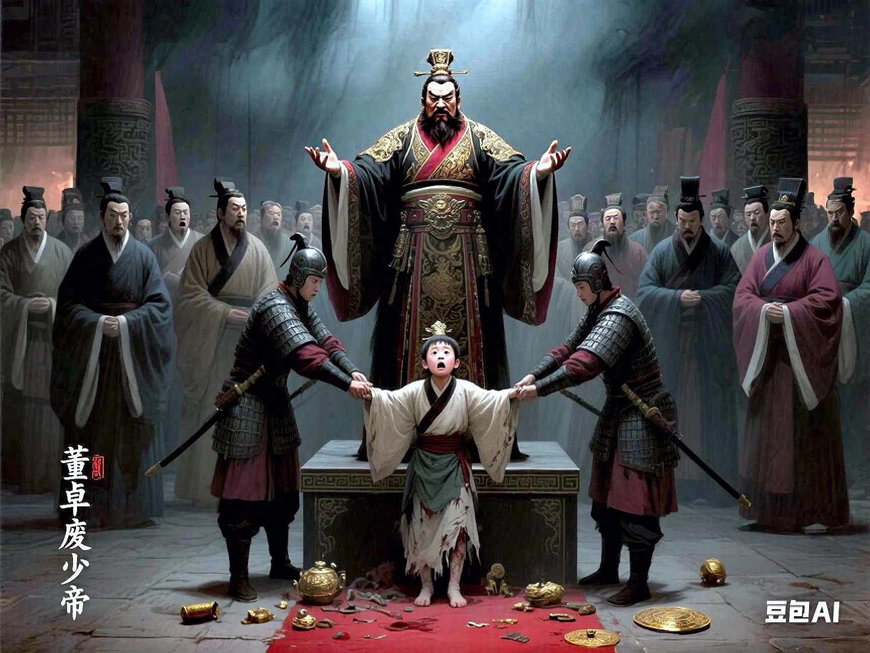 《三国演义》第三回:乱京畿董卓废少帝 献赤兔吕布弑丁原