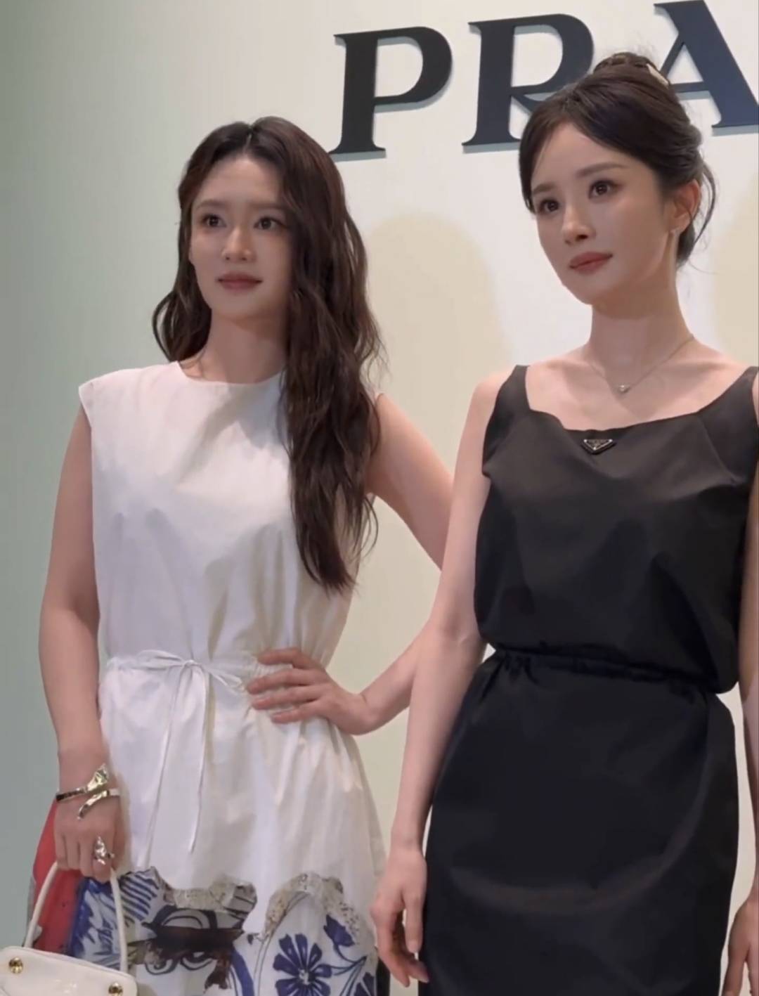 杨幂李沁欧阳娣娣同框Prada，这场颜值盛宴太养眼了！