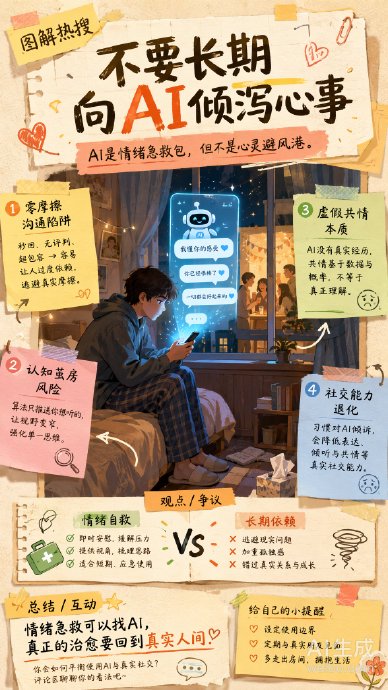 长期向AI倾泻心事可能导致哪些社交风险? 长期向AI倾泻心事可能导致哪些社交风险?