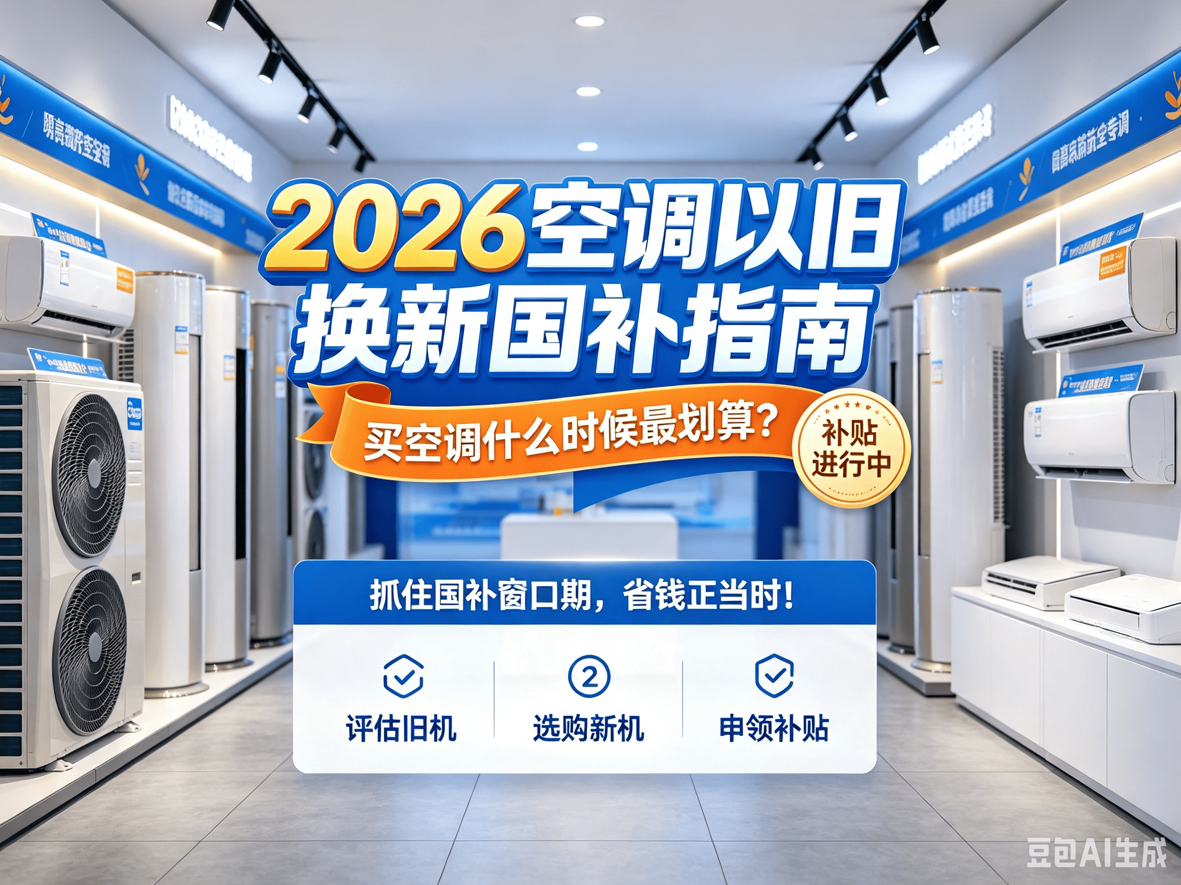 买空调什么时候最划算?抓住国补窗口期,省钱正当时! 买空调什么时候最划算?抓住国补窗口期,省钱正当时!
