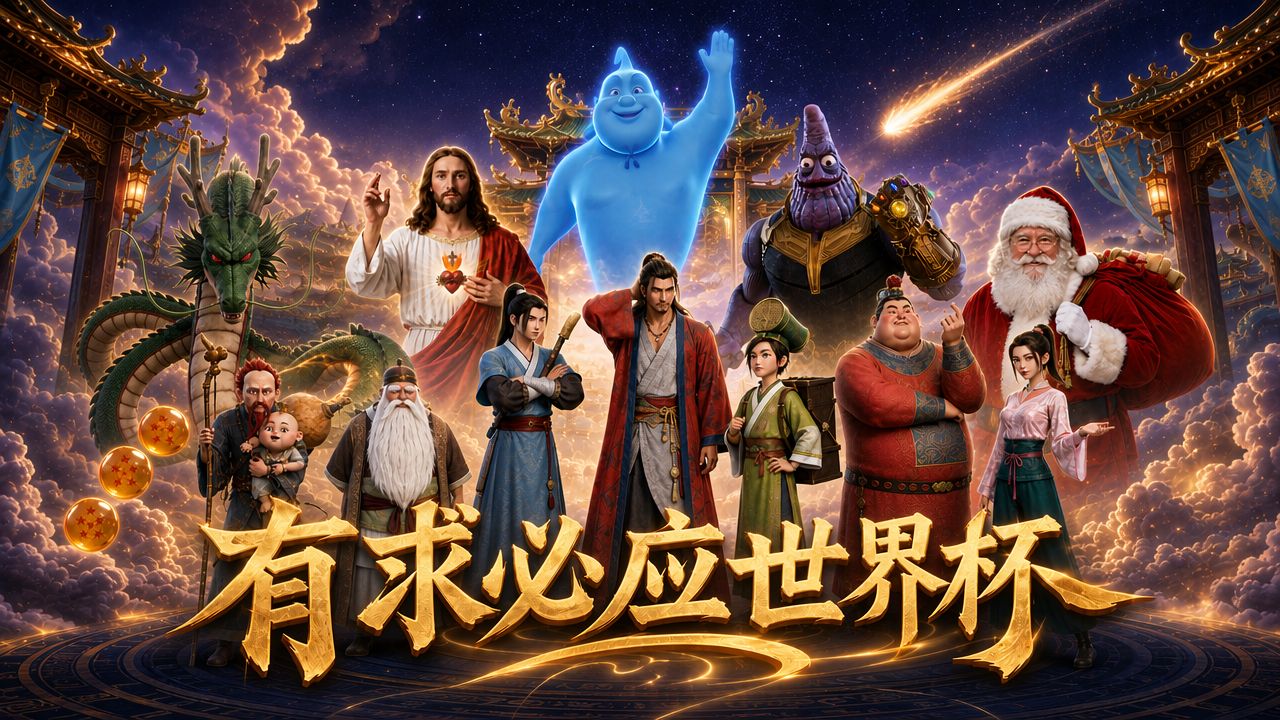 第一届有求必应世界杯开赛，各方神仙选手齐聚蓬莱