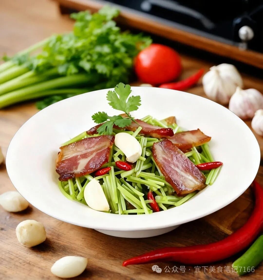 藜蒿炒腊肉:鄱阳湖畔的早春绝句 藜蒿炒腊肉:鄱阳湖畔的早春绝句