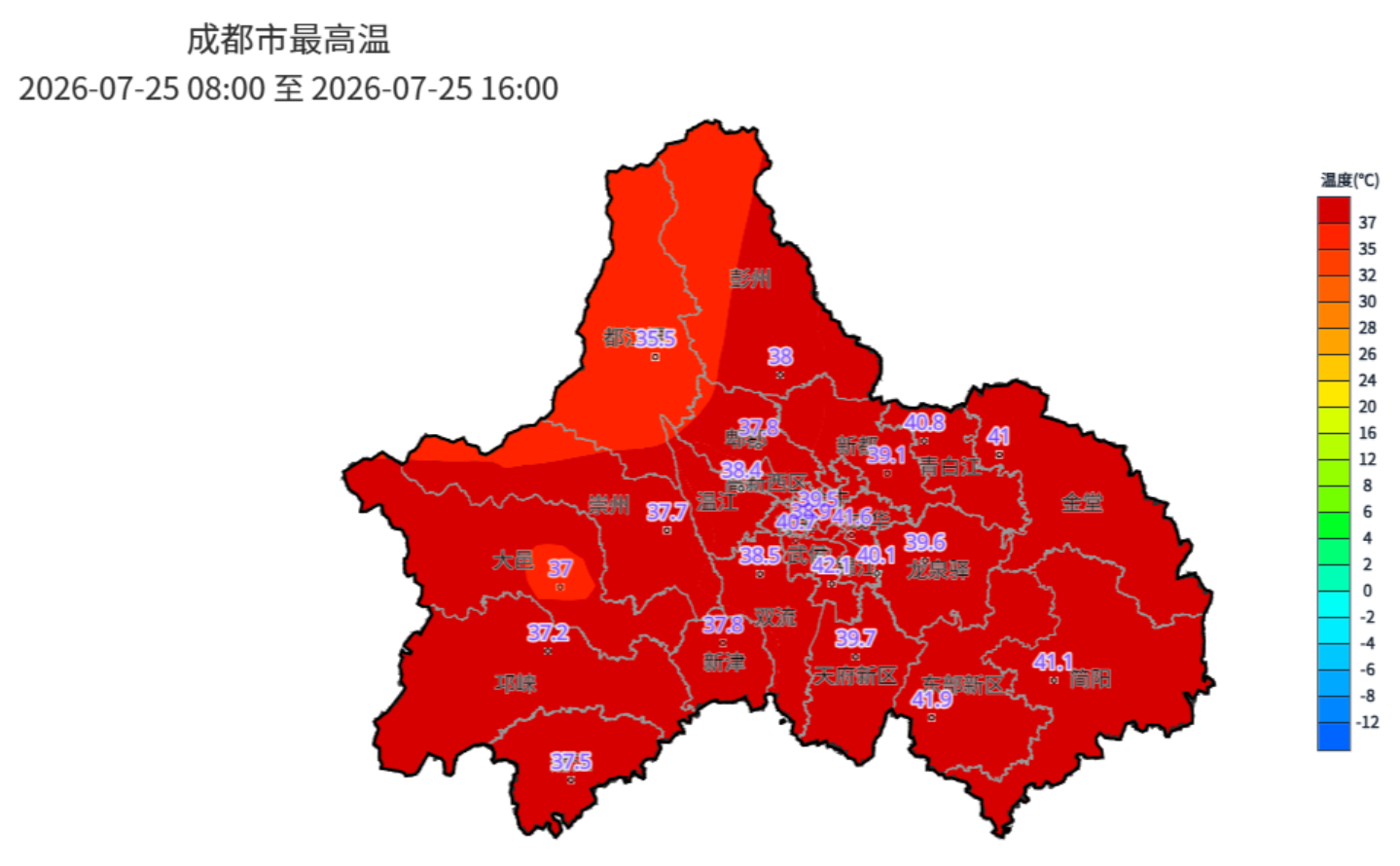 成都高温7月27日起将消退,随后迎来降雨时段 成都高温7月27日起将消退,随后迎来降雨时段