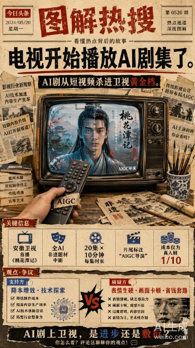 AI短剧《桃花潭记》如何用AI技术还原宣纸108道工序？